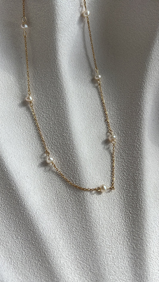 Pearl Choker • Stainless Steel