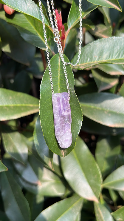 Inner growth x Harmony • Necklace • Amethyst & 925 Sterling Silver