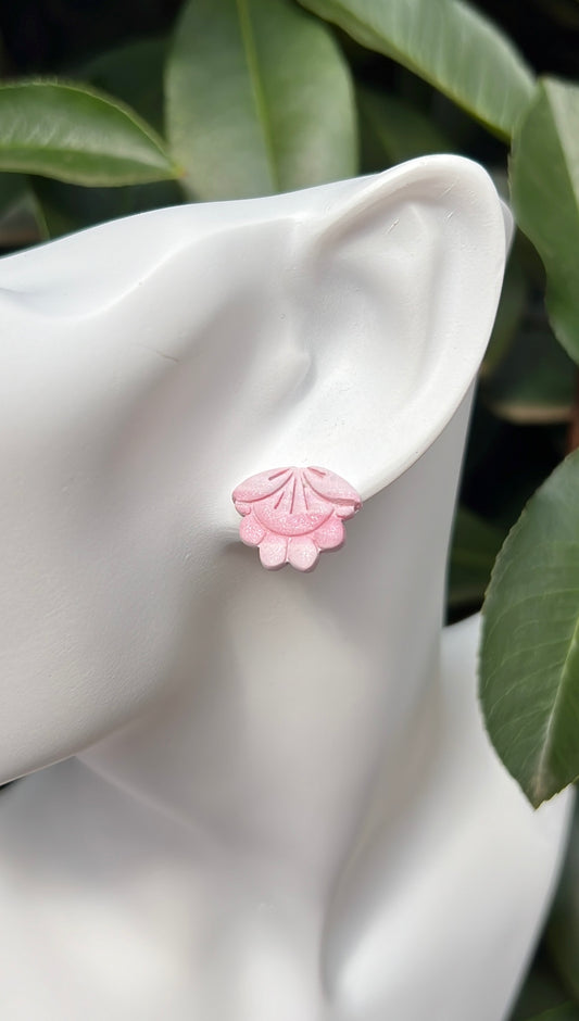 Petal Charm • Polymer clay  • 925 Sterling Silver