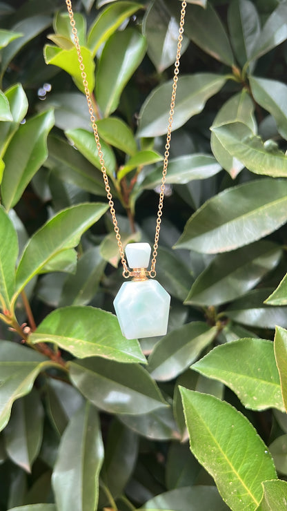 Soothing x Courage • Necklace • Amazonite & Stainless Steel