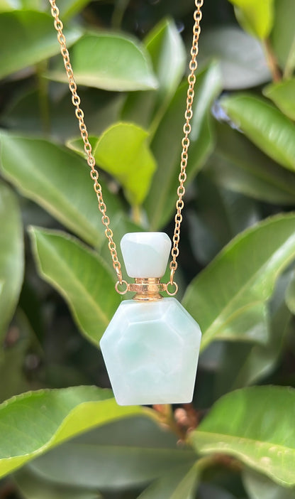 Soothing x Courage • Necklace • Amazonite & Stainless Steel