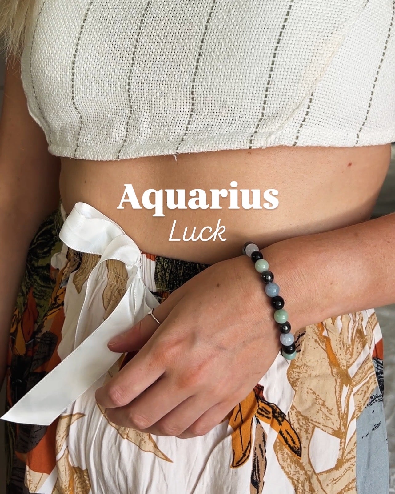 Aquarius 2025 Luck Bracelet