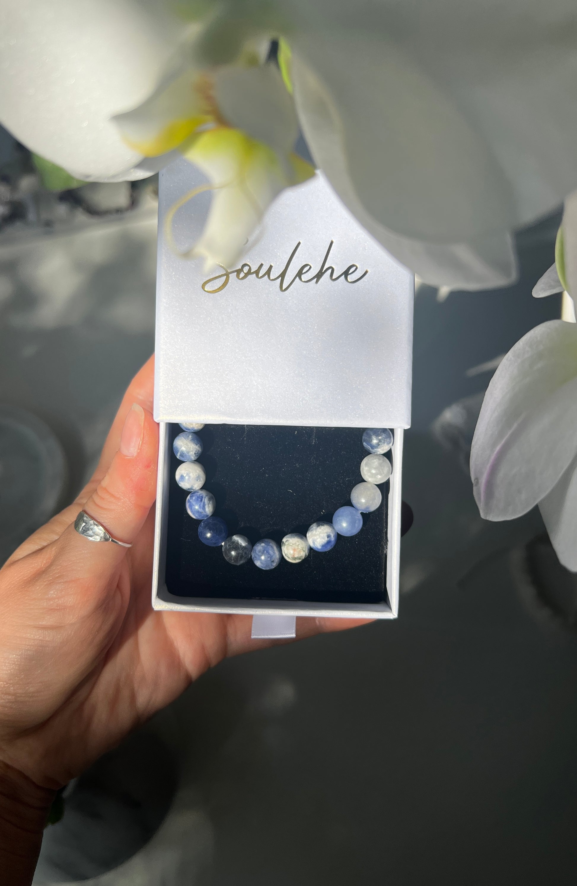 Blue Soadlite bracelet 