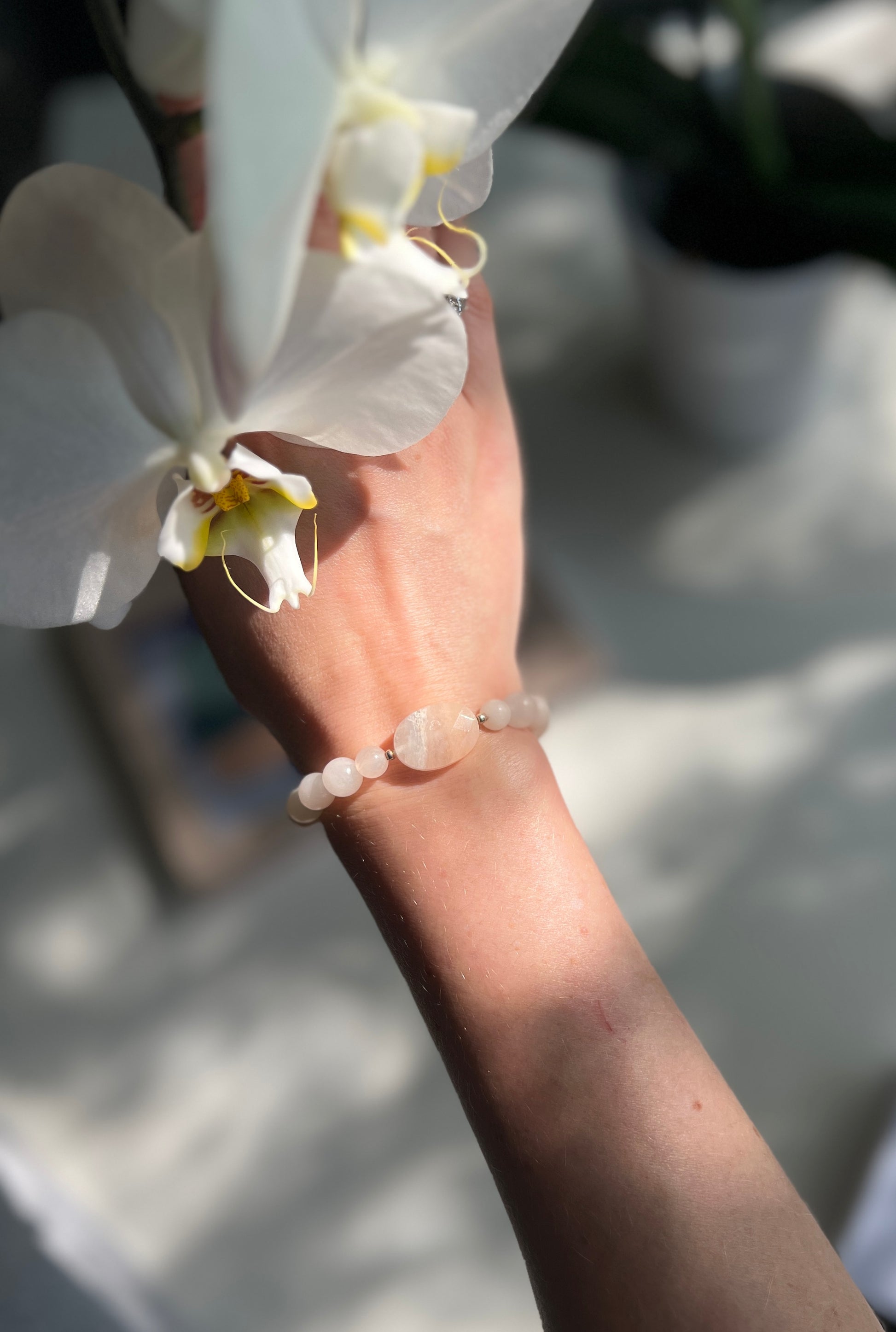 Femininity, Motivation x Knowledge • Bracelet • Pink Aventurine