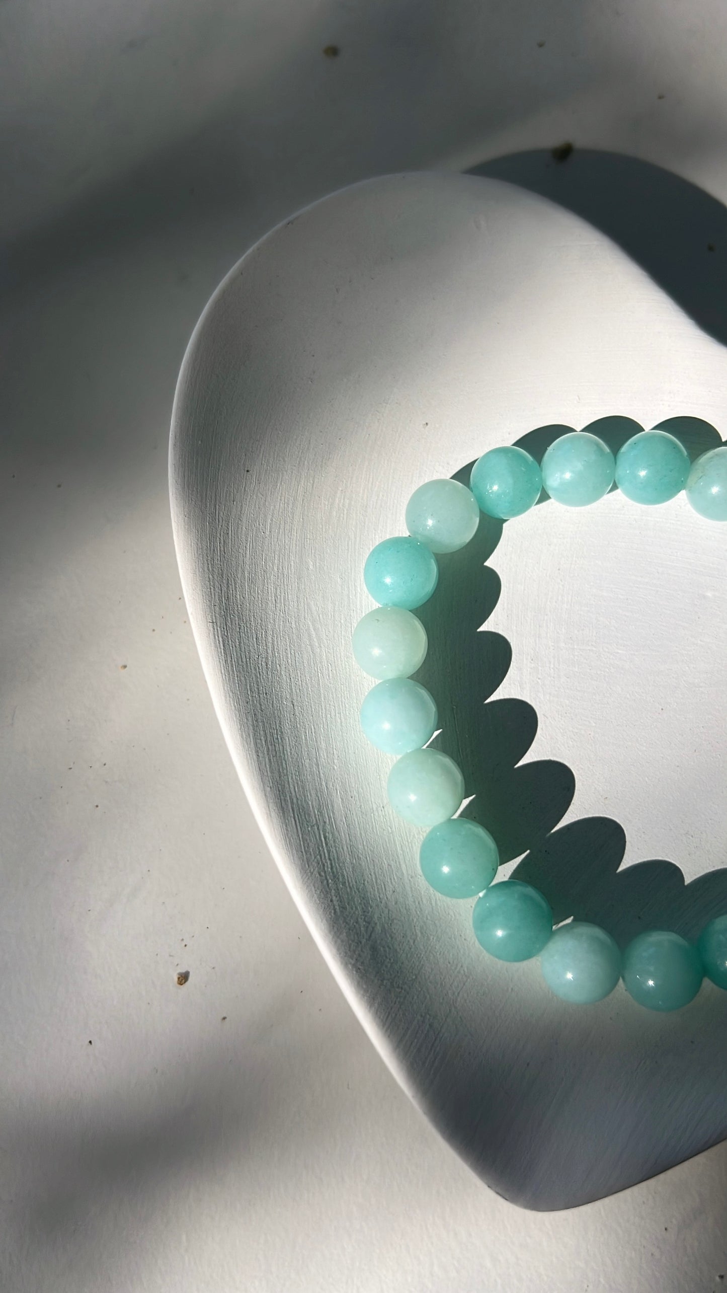 Natural crystal bracelet amazonite 