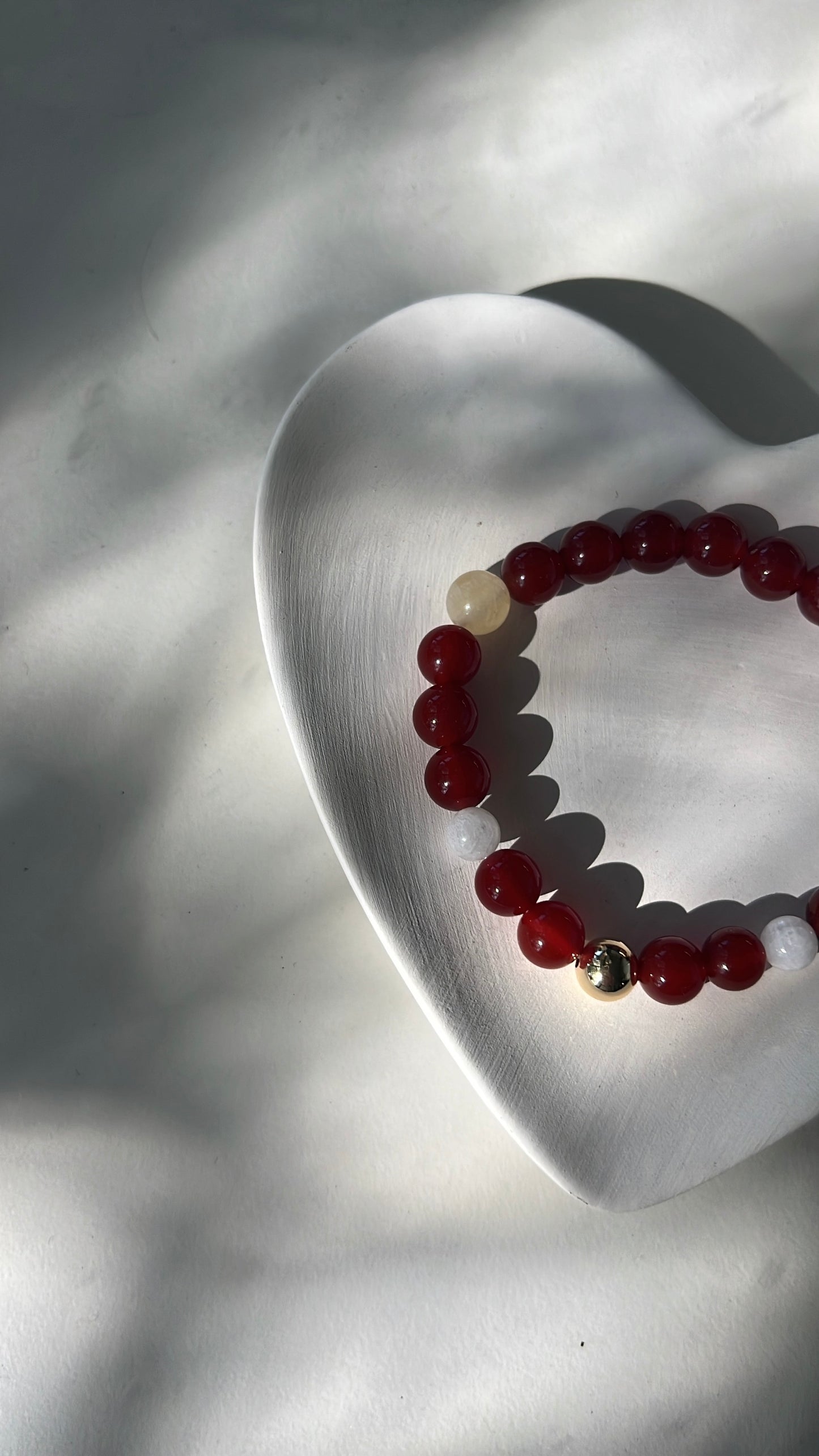 Virgo 2025 Luxury  Bracelet Carnelian Moonstone Citrine