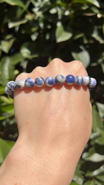 Wisdom x Logic • Bracelet • Blue Sodalite