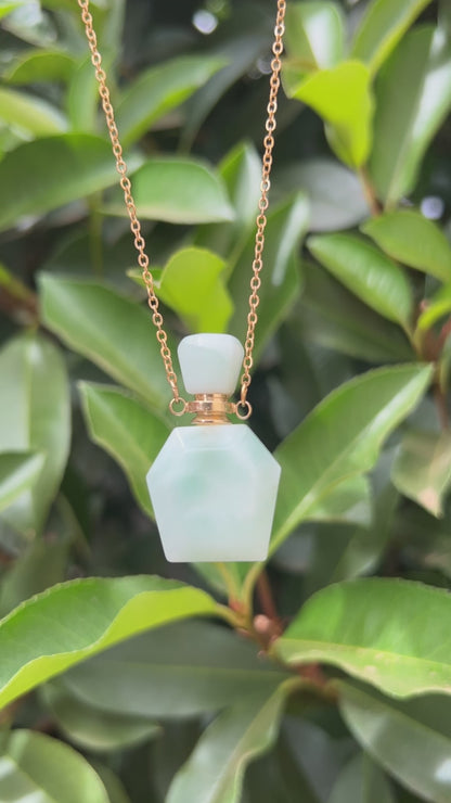 Soothing x Courage • Necklace • Amazonite & Stainless Steel