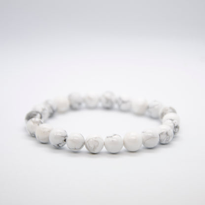 White Howlite Bracelet | Howlite Bracelet | Soulehe